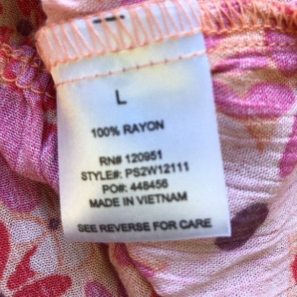 Peasant floral peplum blouse - Picture 6 of 11